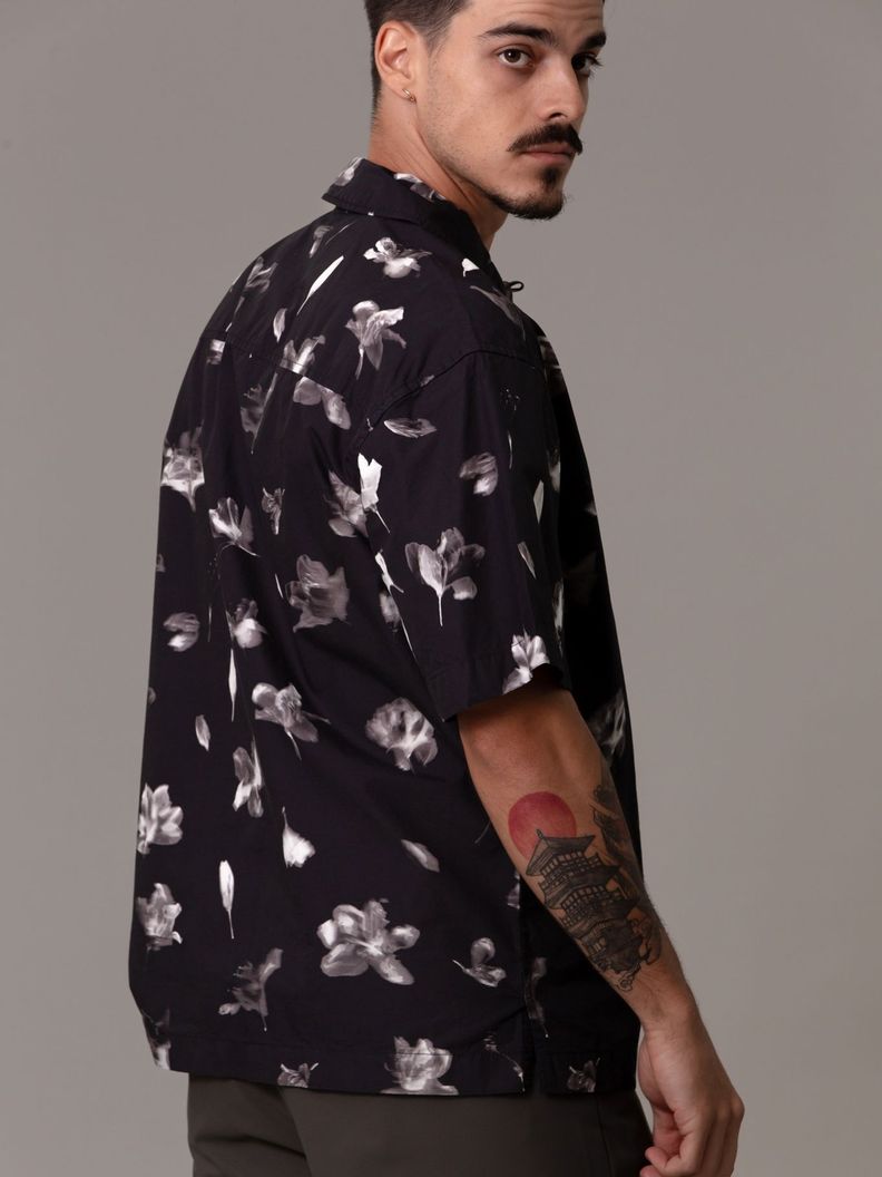 Camisa Relaxed AOP Multicolor Calvin Klein-3