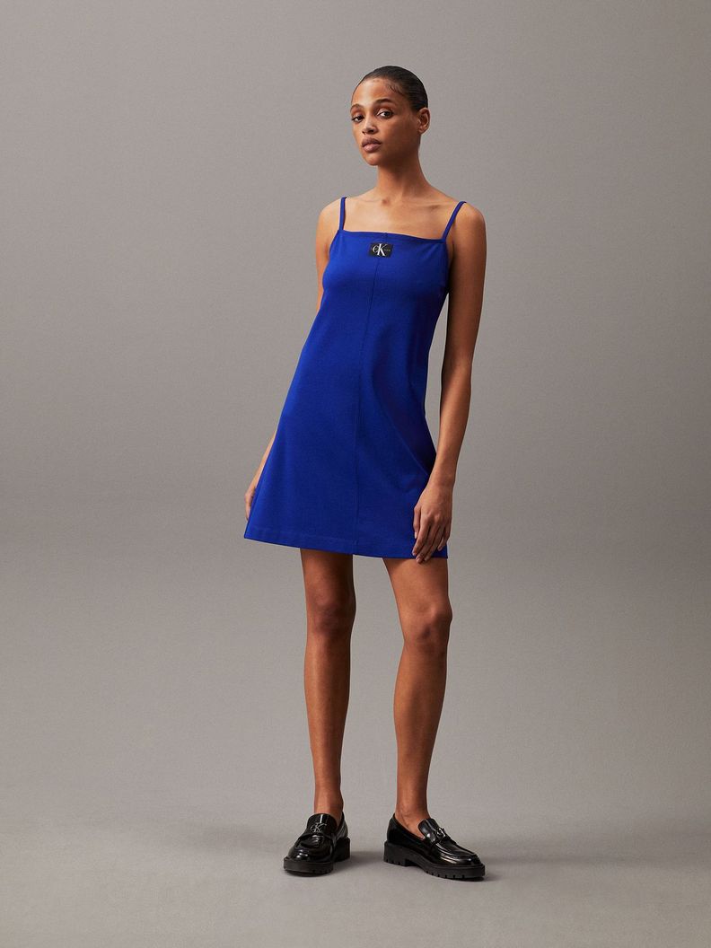 Vestido Milano Azul Calvin Klein-0
