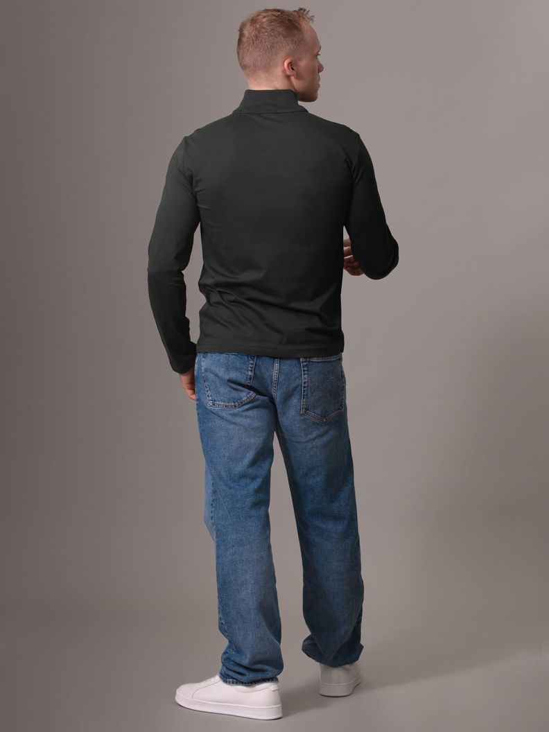 Polera LS con Cierre Liquid Touch Verde Calvin Klein-2