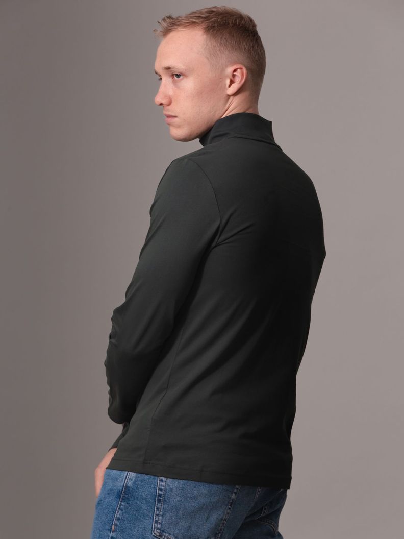 Polera LS con Cierre Liquid Touch Verde Calvin Klein-3
