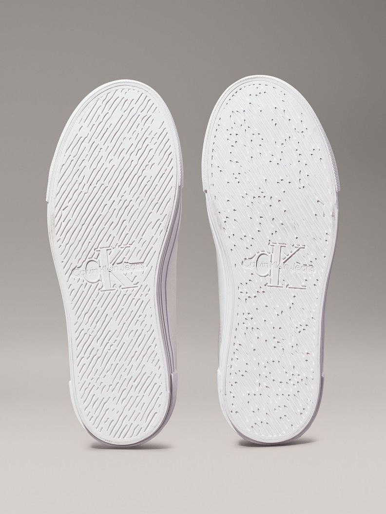 Zapatillas de Cuero Vulc Flatform Blanco Calvin Klein-3