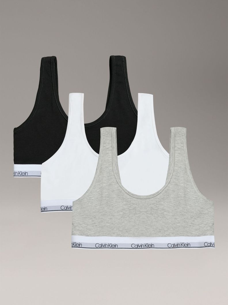 Pack 3 Bralettes p Nina Multicolor 703 Calvin Klein Surtido S
