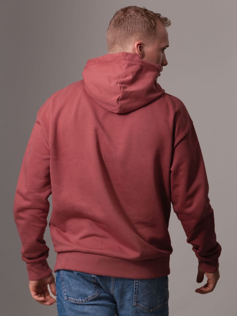 Polerón con Gorro Cotton Comfort Rojo Calvin Klein-3