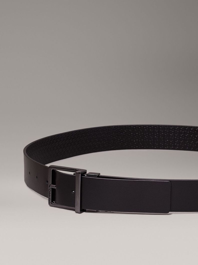 Cinturón Reversible Slee Square 35Mm Negro Calvin Klein-1