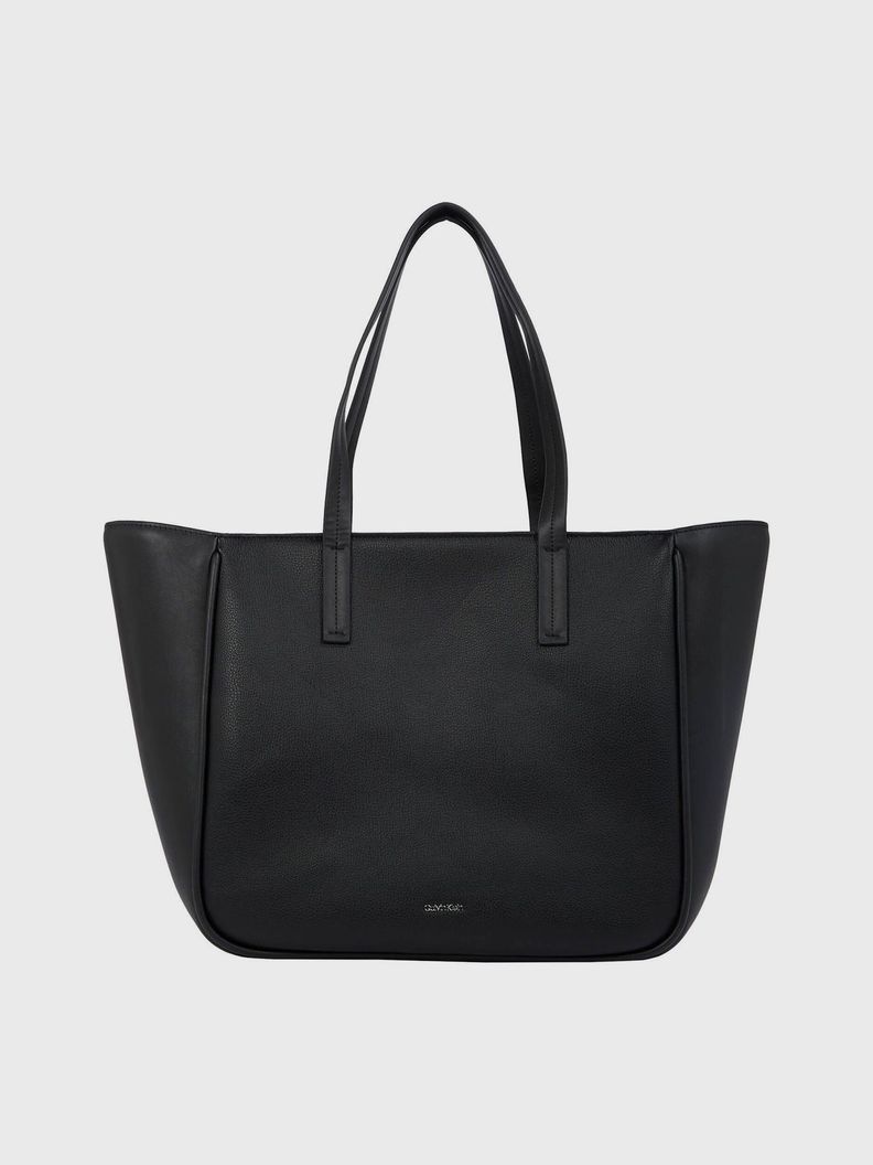 Cartera Shopper CK Refine Negro Calvin Klein-0
