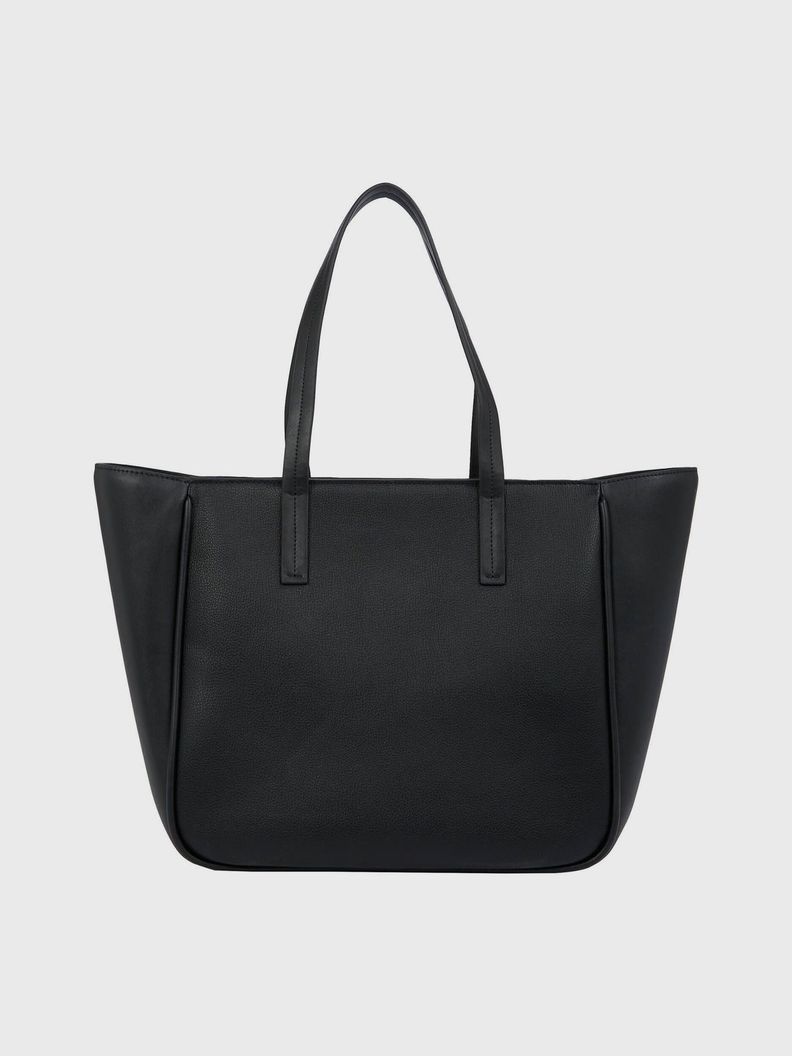 Cartera Shopper CK Refine Negro Calvin Klein-4