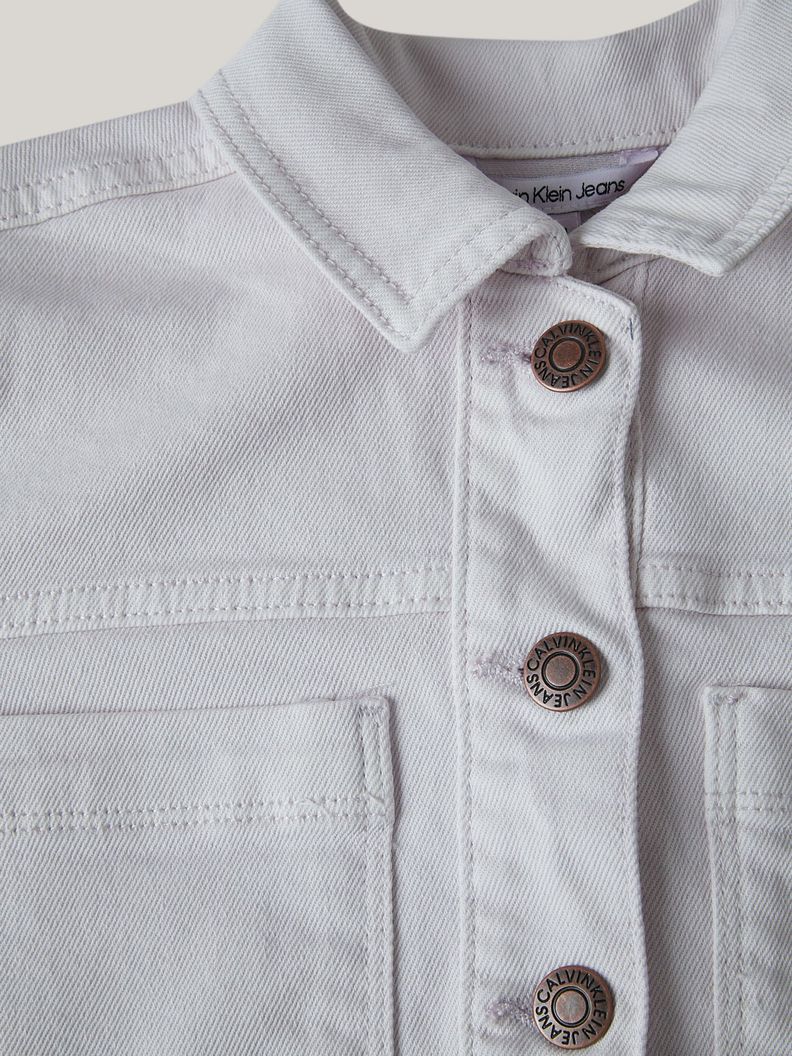 Chaqueta Denim Niña Serenity Blanco Calvin Klein-3