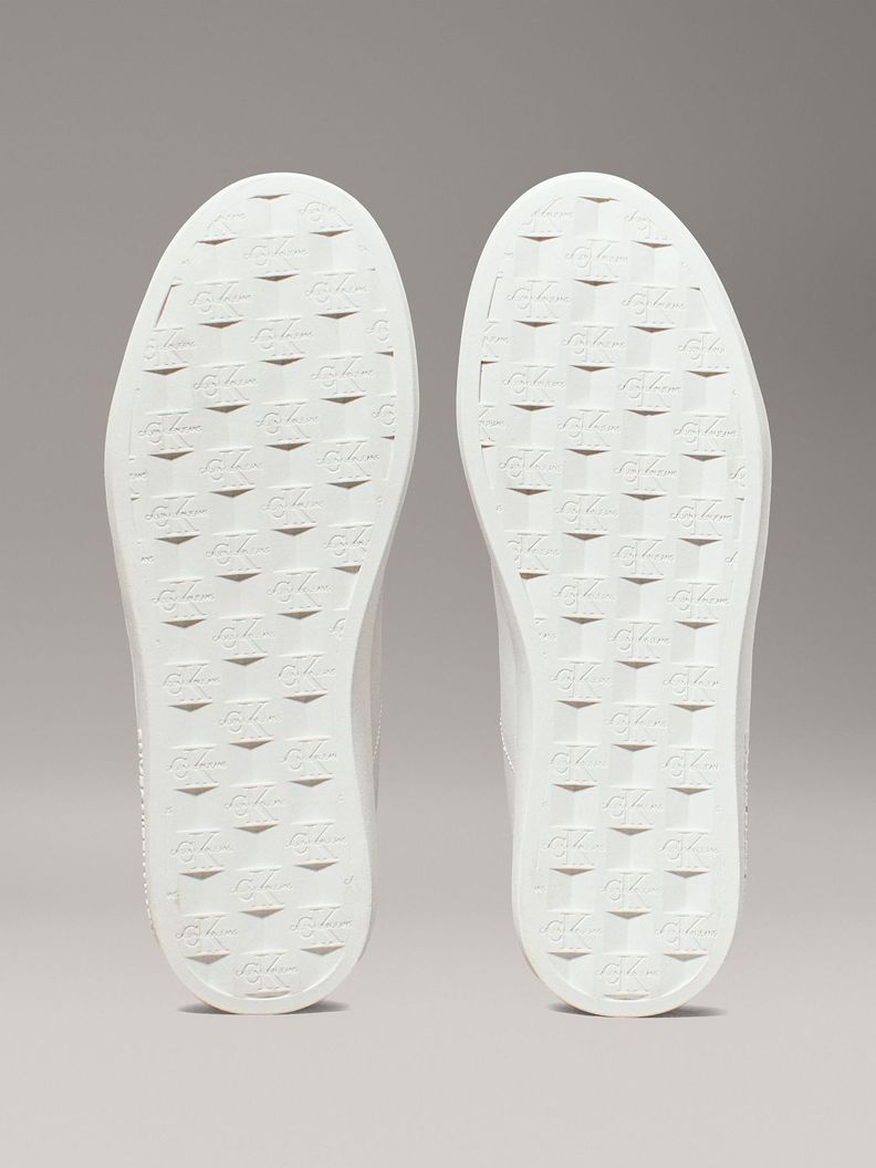 Zapatilla Cuero Classic Cupsole 0GM Blanco Calvin Klein-3