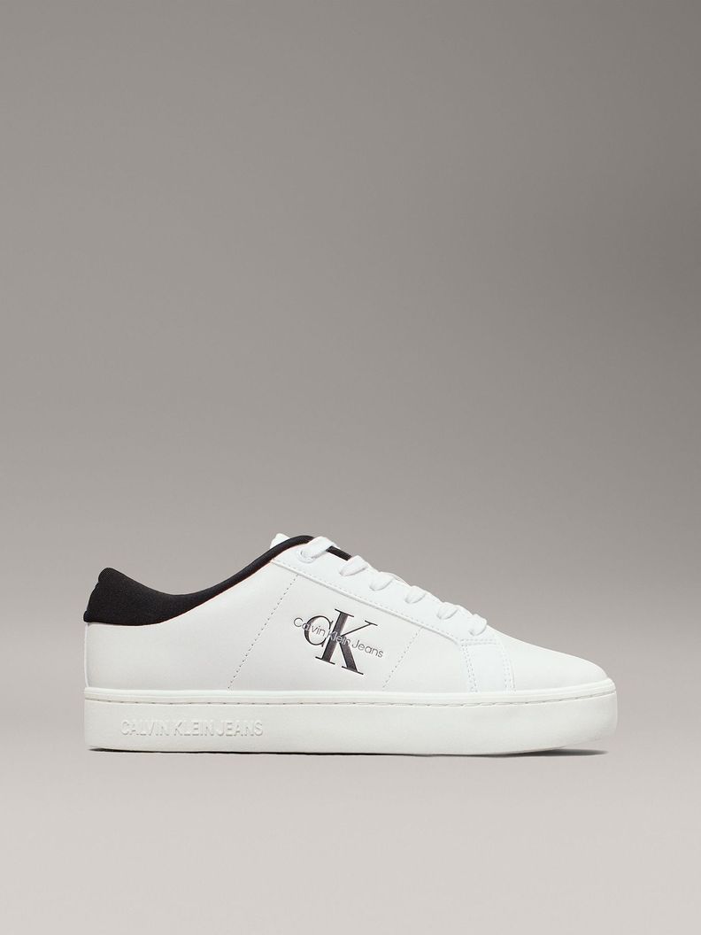 Zapatilla Cuero Classic Cupsole 0GM Blanco Calvin Klein-4
