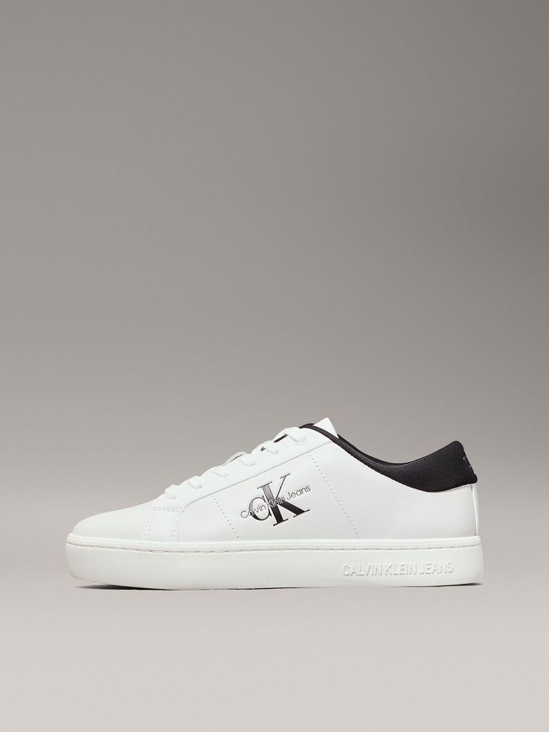 Zapatilla Cuero Classic Cupsole 0GM Blanco Calvin Klein-5