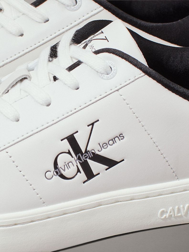Zapatilla Cuero Classic Cupsole 0GM Blanco Calvin Klein-6