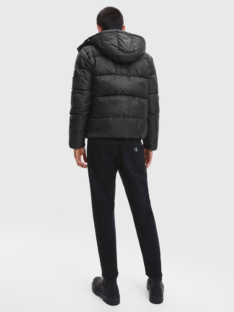 Parka Essentials Non Down Negro Calvin Klein-2