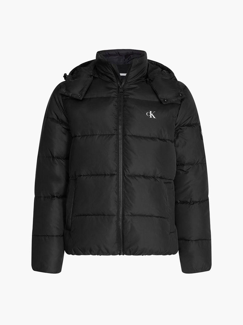 Parka Essentials Non Down Negro Calvin Klein-4