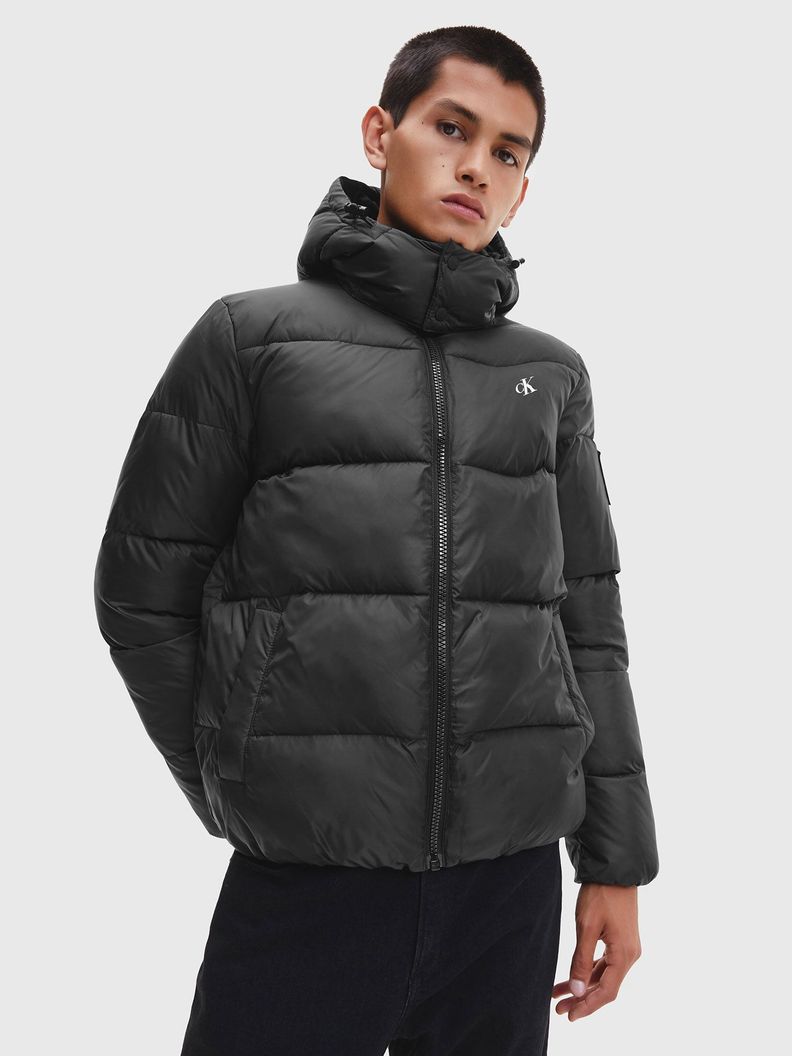 Parka Essentials Non Down Negro Calvin Klein-5