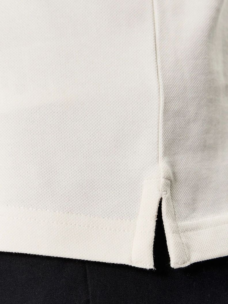 Polo Stretch Multi Tipping Blanco Calvin Klein-4