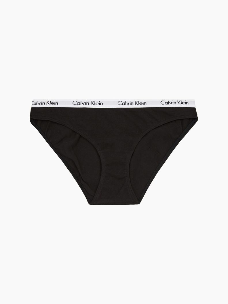 Calzon Bikini Carrousel Negro 001 Calvin Klein S