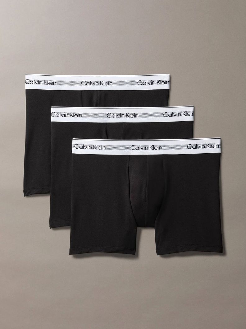 Pack 3 Bóxesr Boxer Brief Modern Air Negro Calvin Klein-0