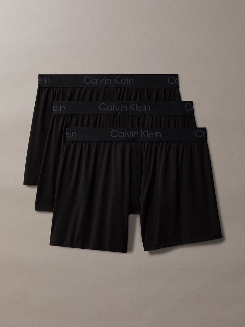 Pack 3 Boxers Slim Ultra Soft Modal Negro Calvin Klein S