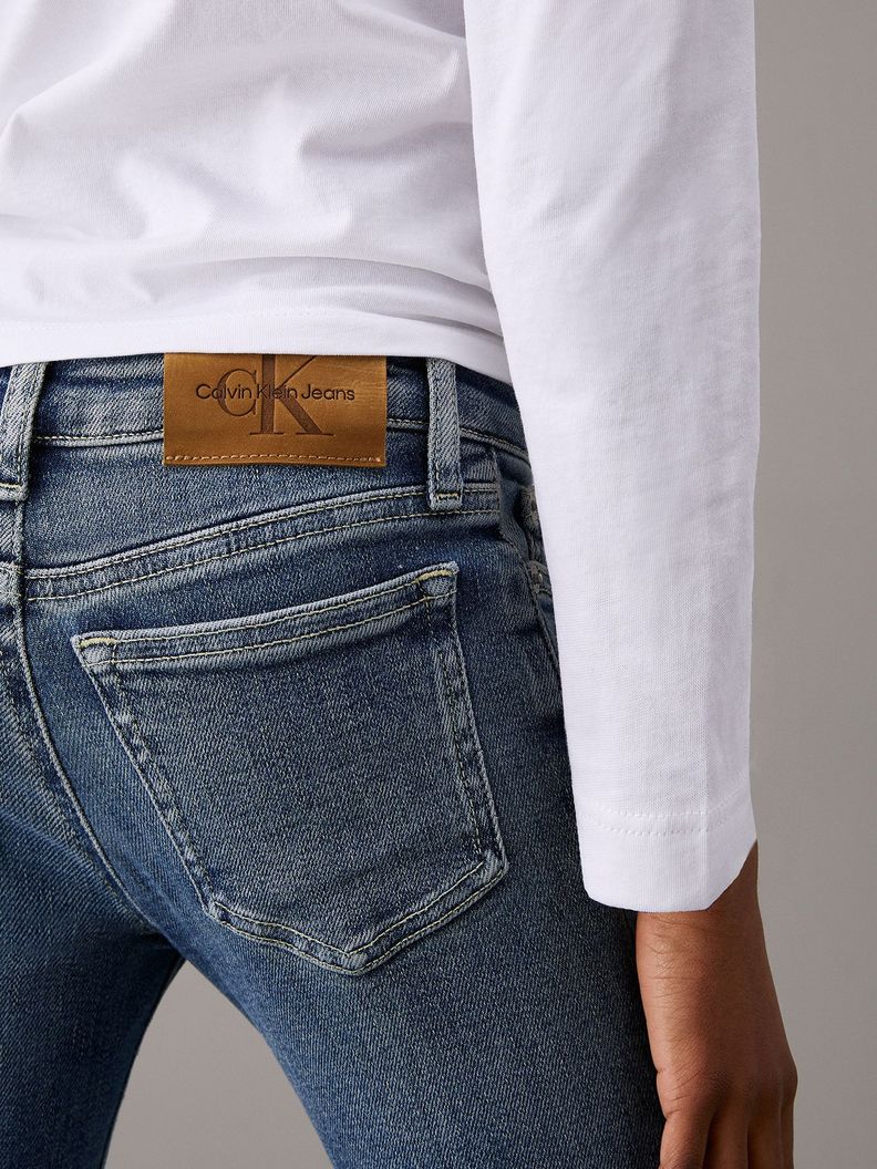 Jeans Niña Skinny Azul Calvin Klein-3