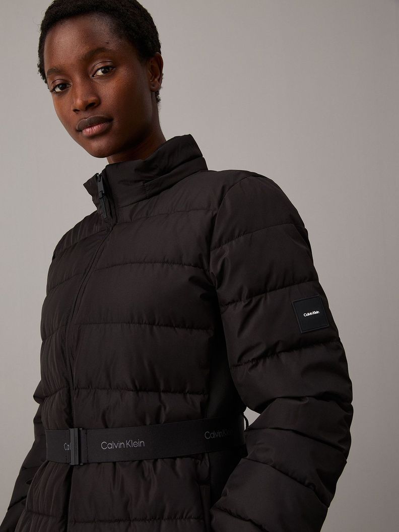 Parka Padded Scuba Negro Calvin Klein-3