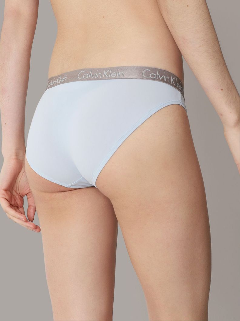 Calzón Bikini Radiant Micro Celeste Calvin Klein-1
