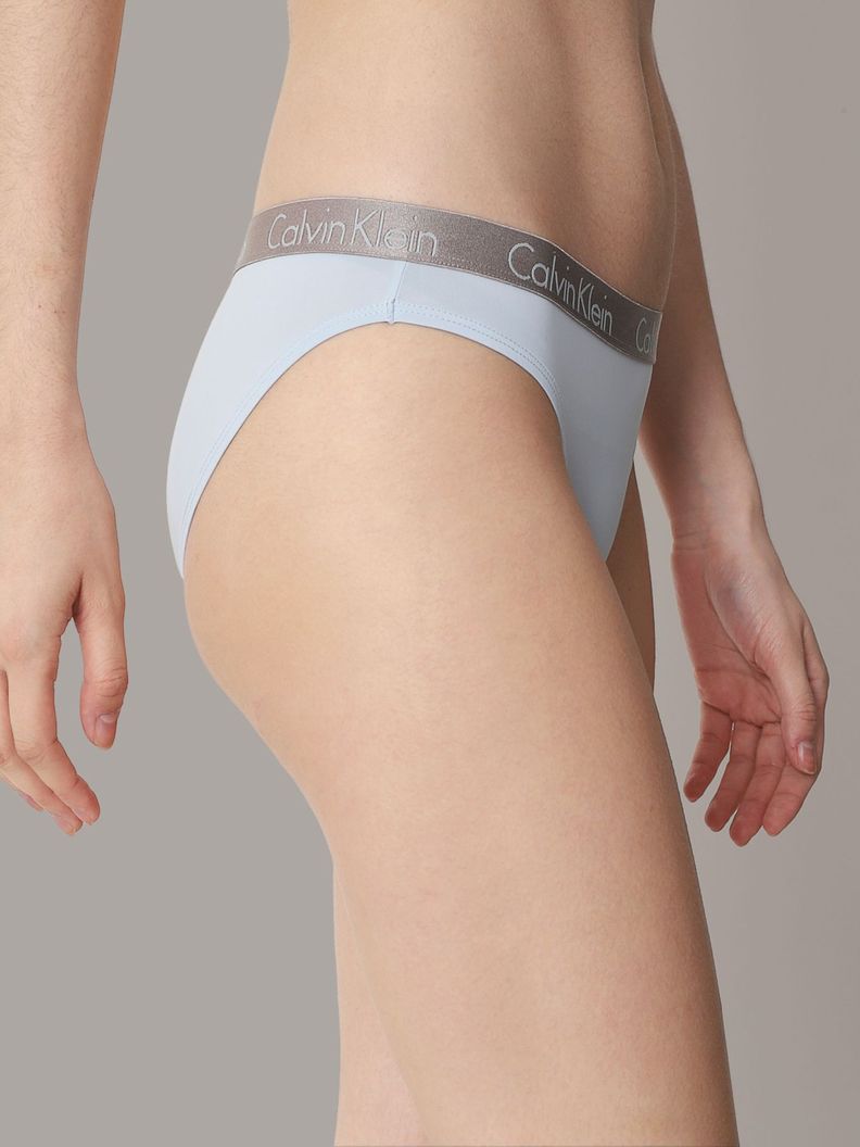 Calzón Bikini Radiant Micro Celeste Calvin Klein-2