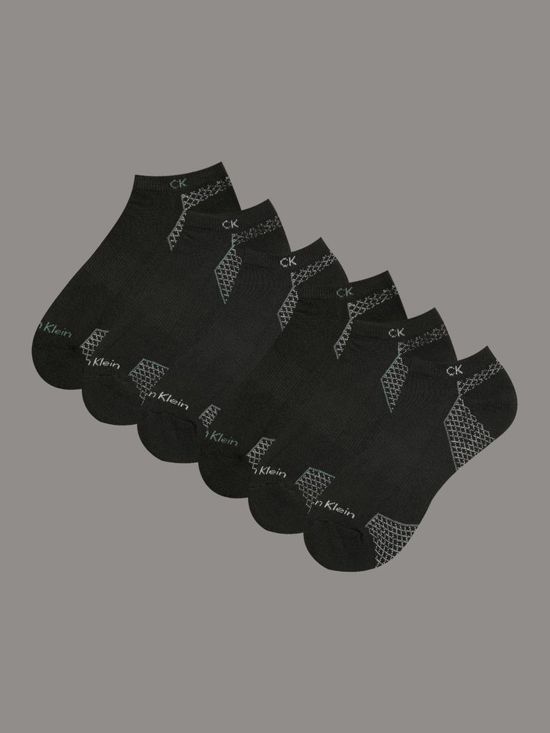 Pack 6 Calcetines Cushion Terry Negro Calvin Klein-0