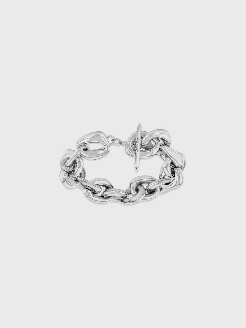 Pulsera Eslaboles Bold Chain Plateado Calvin Klein-0