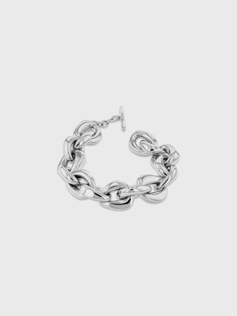 Pulsera Eslaboles Bold Chain Plateado Calvin Klein-1