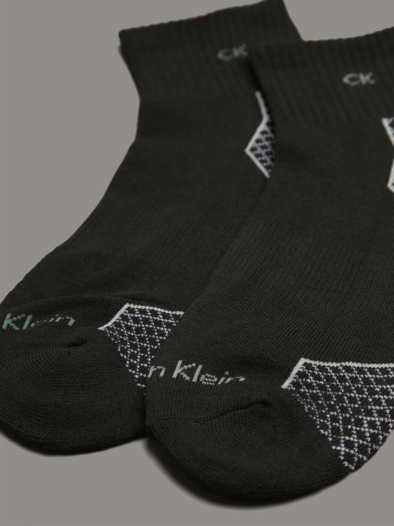 Pack 6 Calcetines 1/2 Terry AT Negro Calvin Klein-1