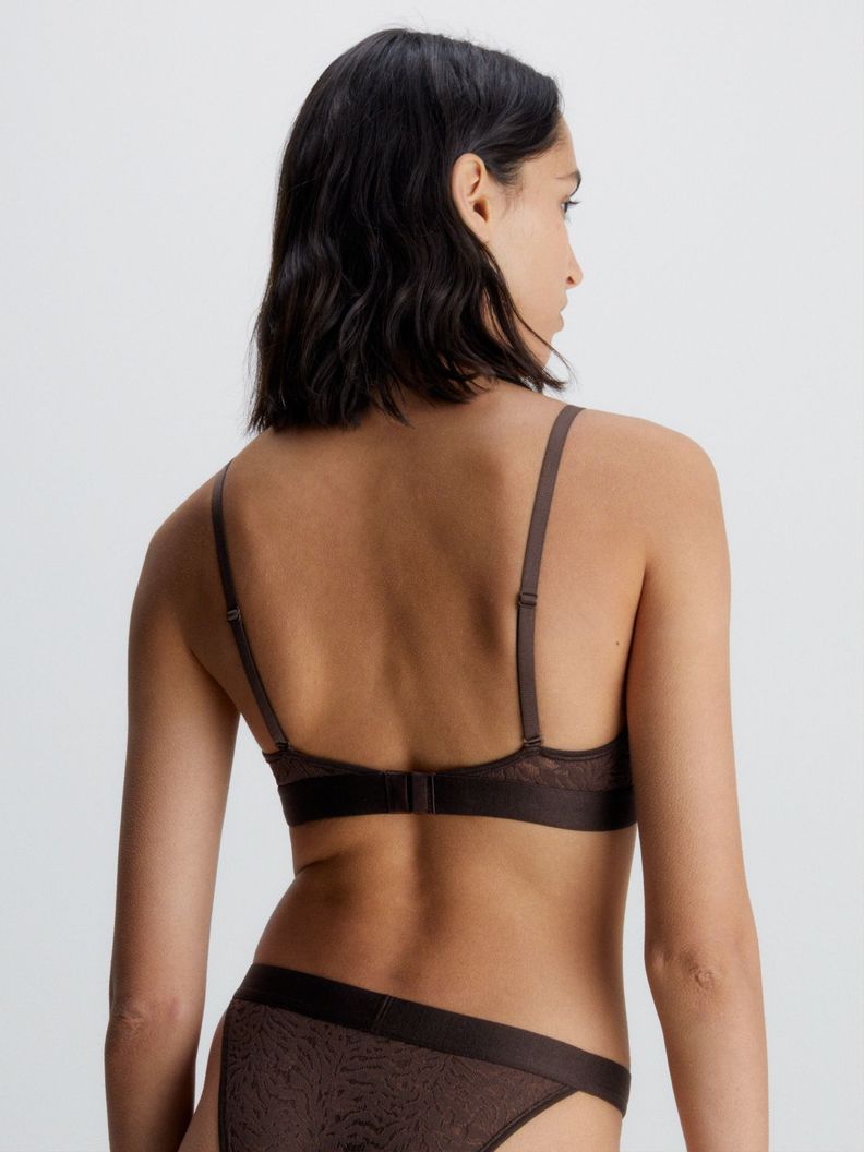 BraletteTriángulo Intrinsi Unlined Café Calvin Klein-1