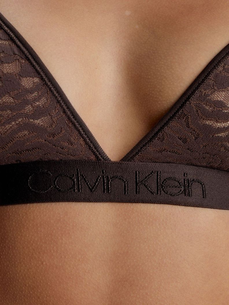 BraletteTriángulo Intrinsi Unlined Café Calvin Klein-3