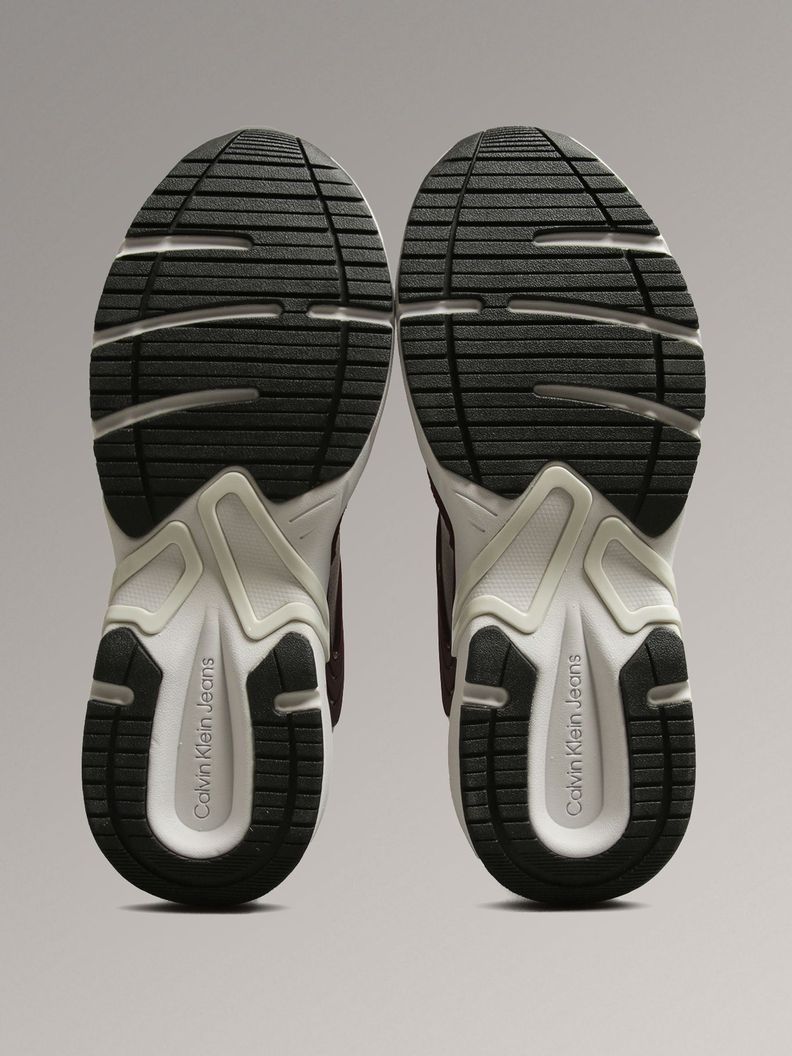 Zapatillas Retro Tennis Low Lace Burdeo Calvin Klein-3