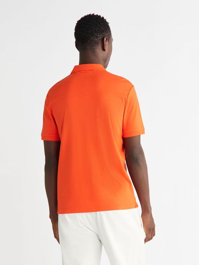 Polera Smooth Slim Naranja Calvin Klein-2