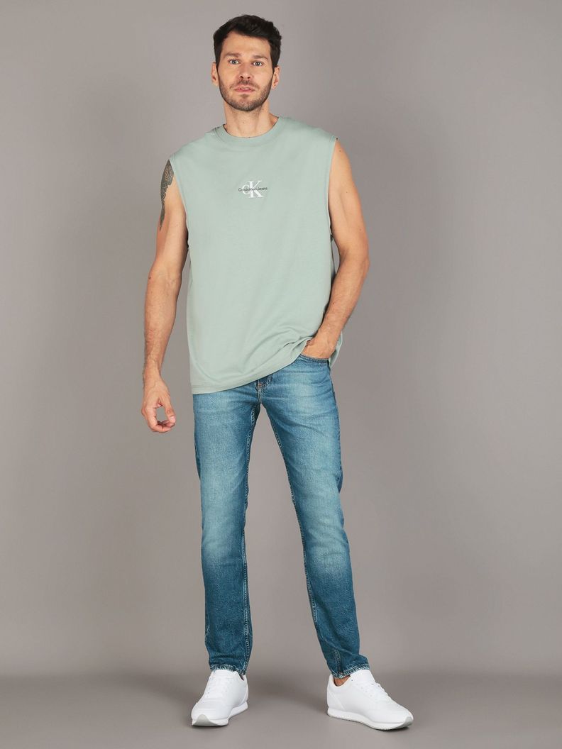 Jeans Slim 1BJ Azul Calvin Klein-1