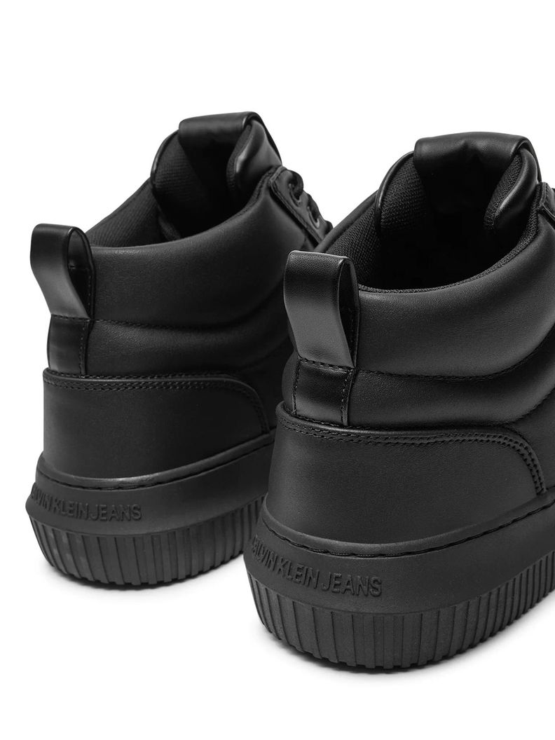 Zapatillas de Cuero Chunky Cupsole Negro Calvin Klein-4