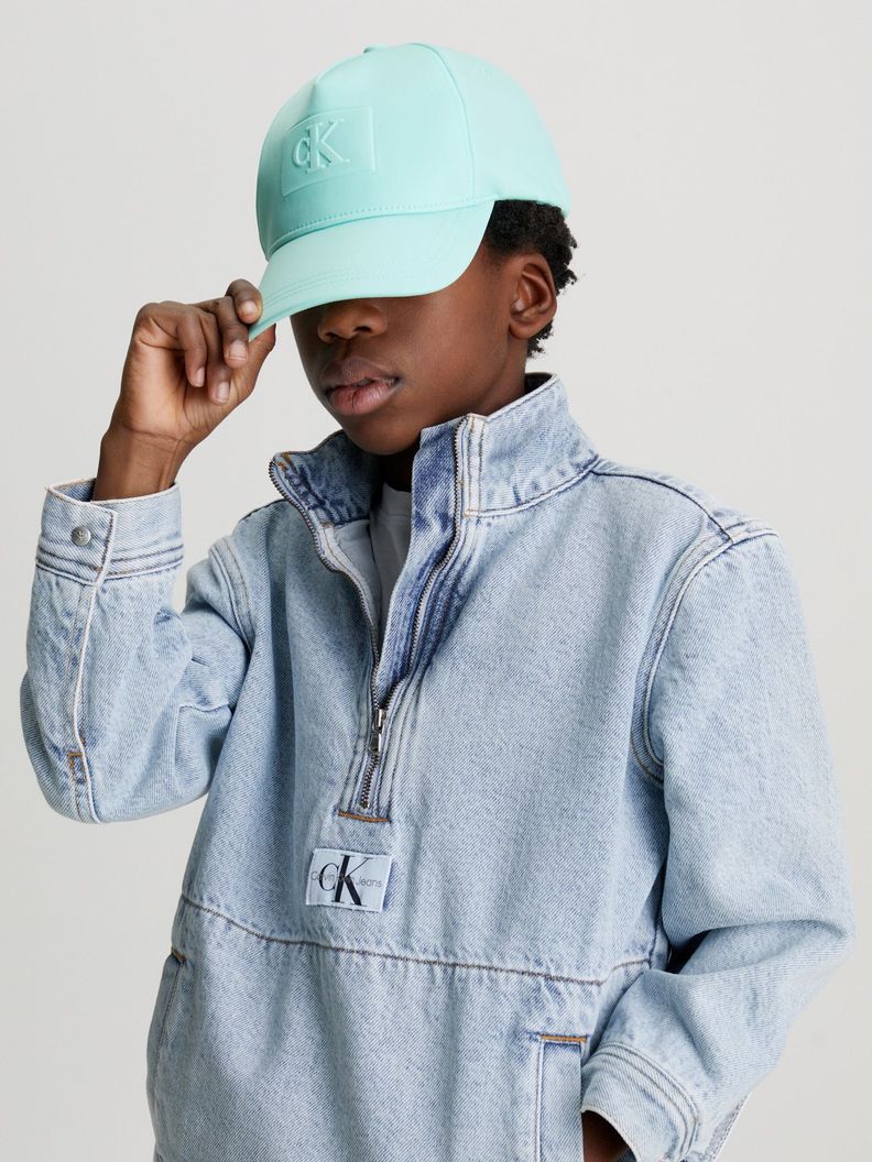 Jockey Niño Embossed Monogram Verde Calvin Klein-5