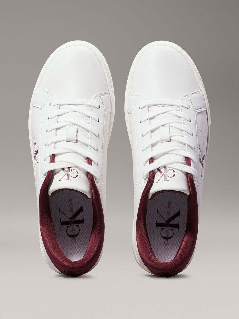 Zapatillas Cuero Classic Cupsole Blanco 0K6 Calvin Klein-2
