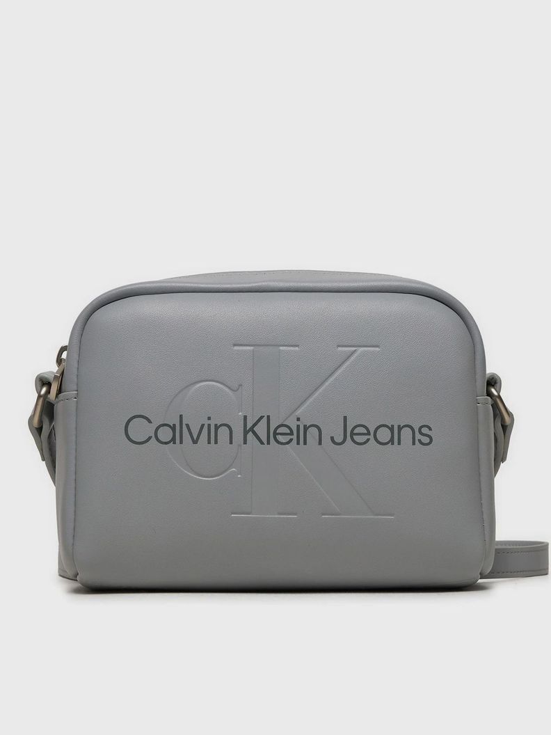 Bandolera Sculped Gris Calvin Klein-0