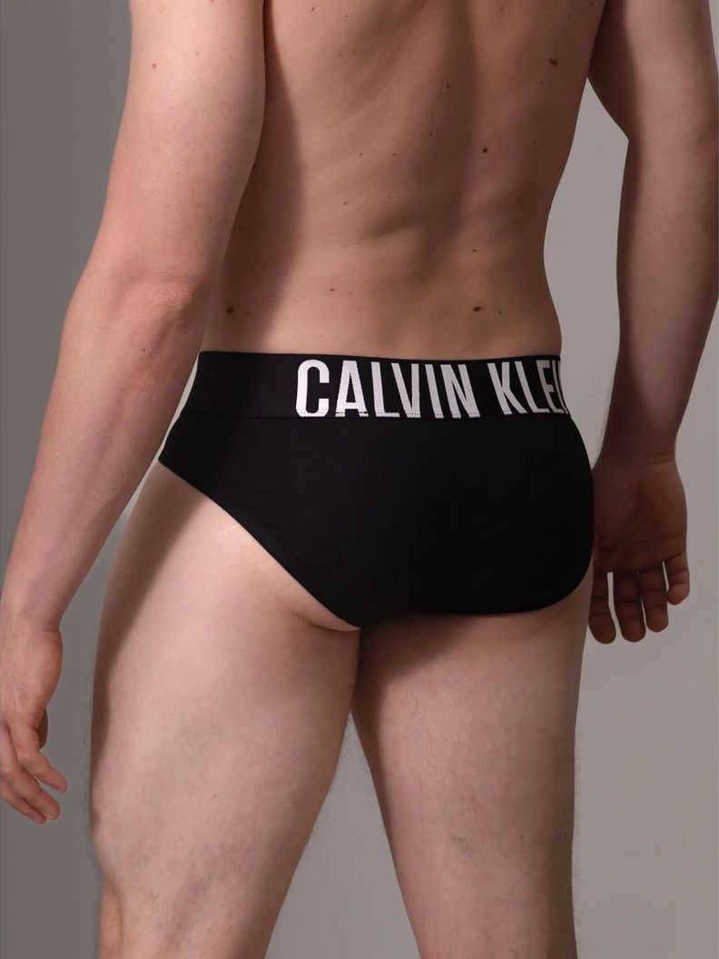Pack de 3 Slips Intense Power Negro Calvin Klein-4