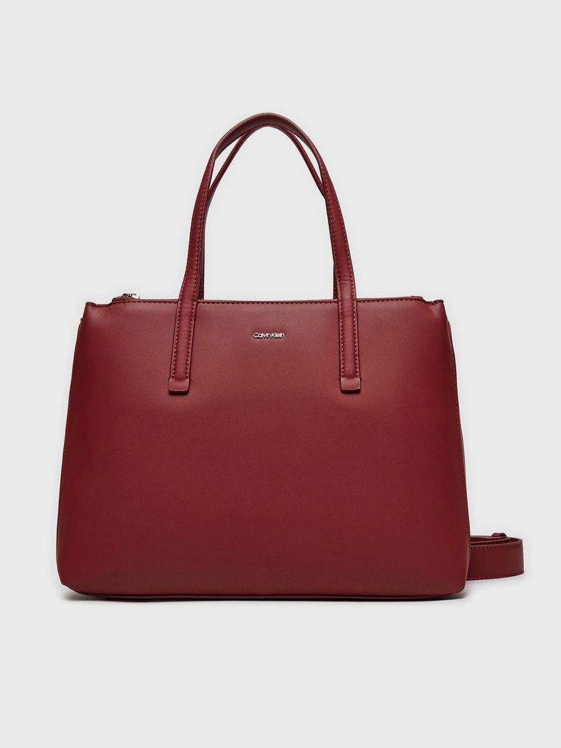 Cartera Tote Ck Must Rojo Calvin Klein-0