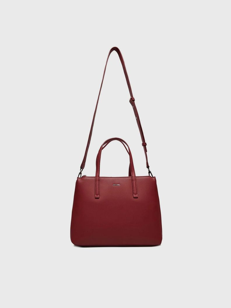 Cartera Tote Ck Must Rojo Calvin Klein-4