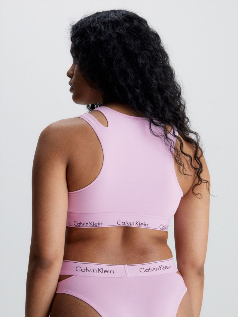 Bralettes CK Deconstructed Rosado Calvin Klein-1