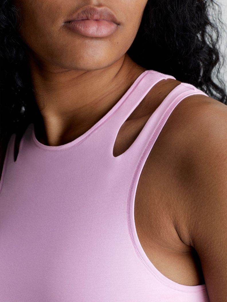 Bralettes CK Deconstructed Rosado Calvin Klein-3