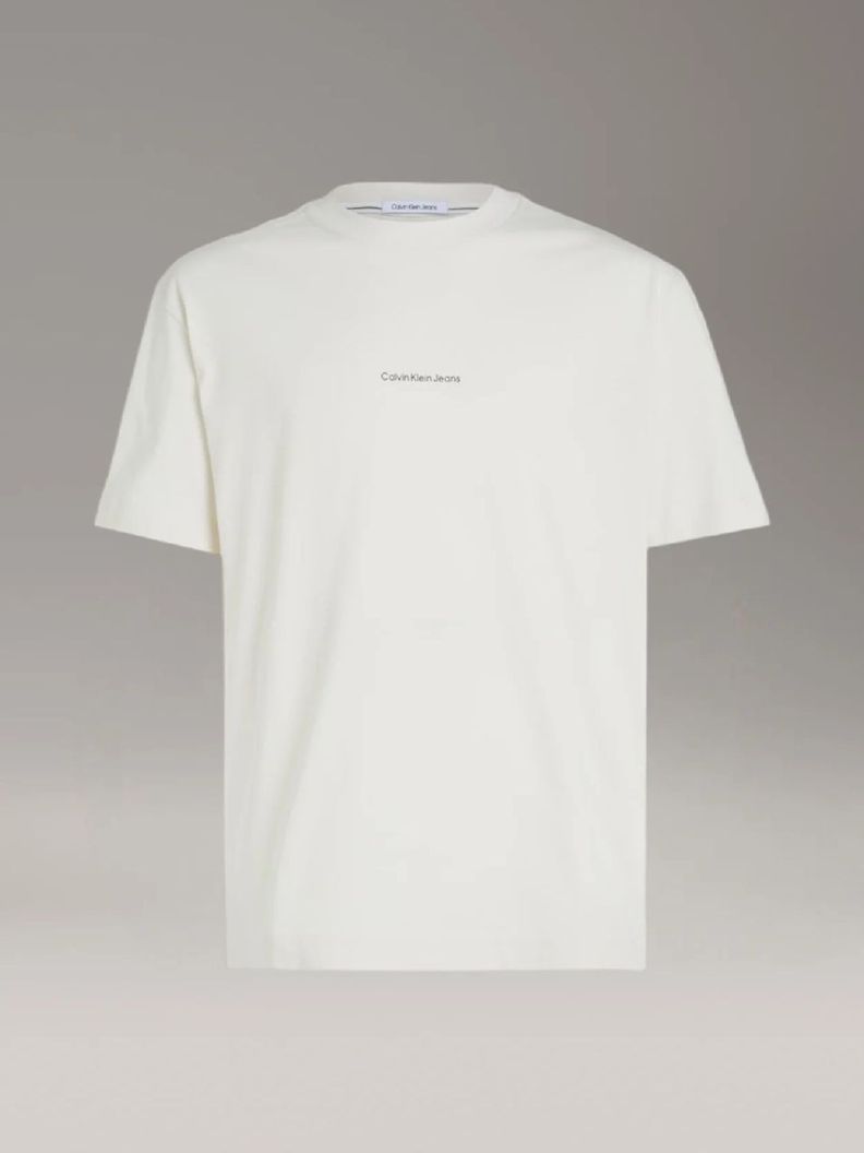 Polera City Grid Map Blanco Calvin Klein-3