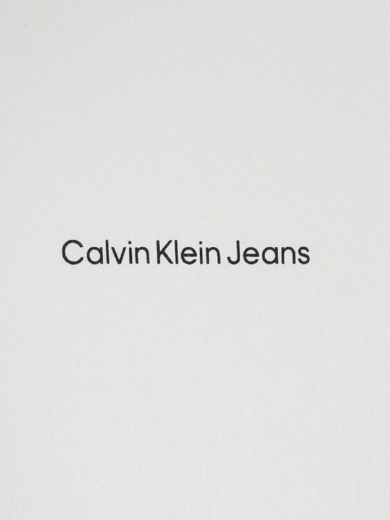 Polera City Grid Map Blanco Calvin Klein-5