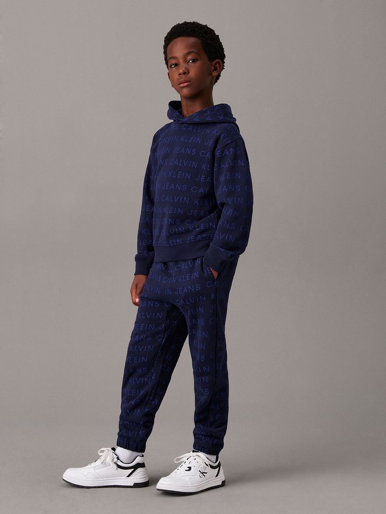 Polerón Niño CKJ Aop Azul Calvin Klein-1