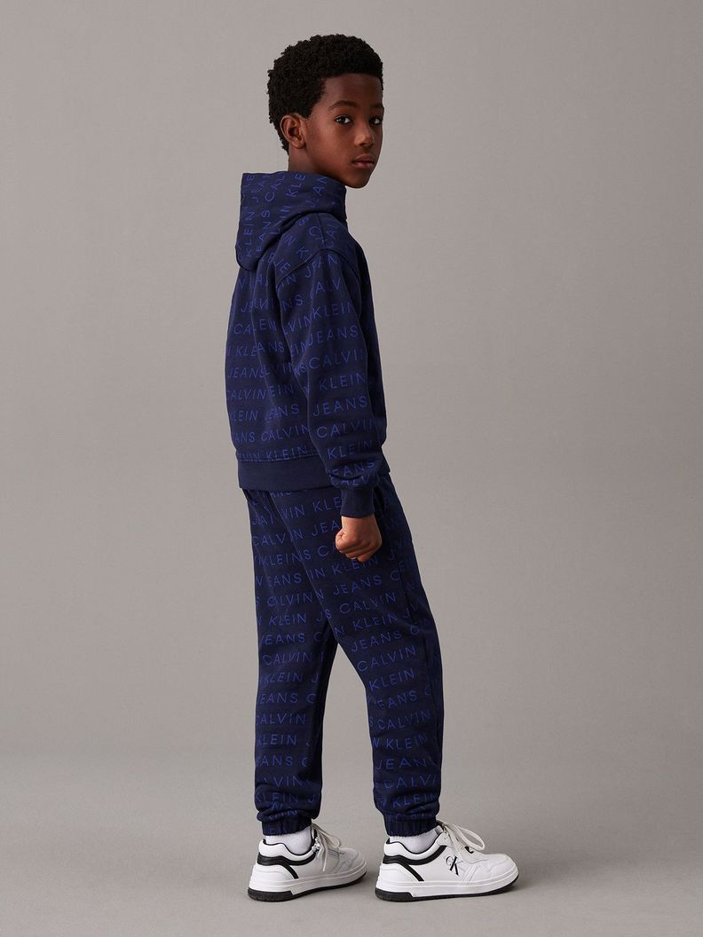 Polerón Niño CKJ Aop Azul Calvin Klein-2