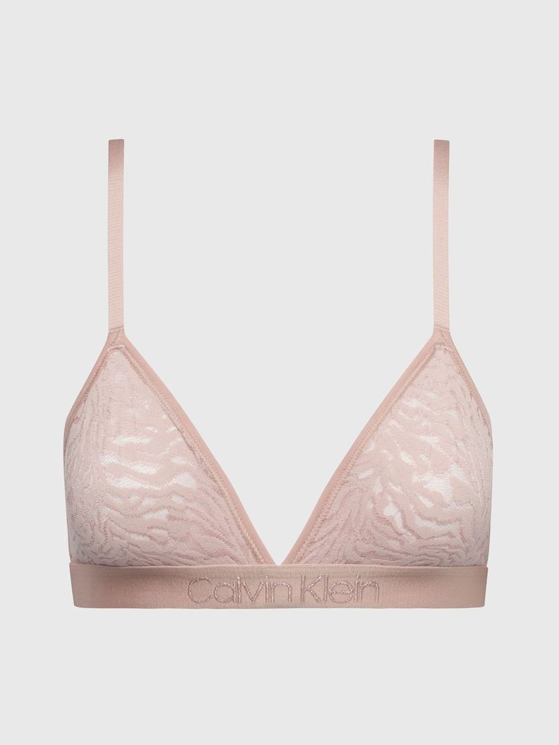 BraletteTriángulo Intrinsic Unline Café Calvin Klein-4