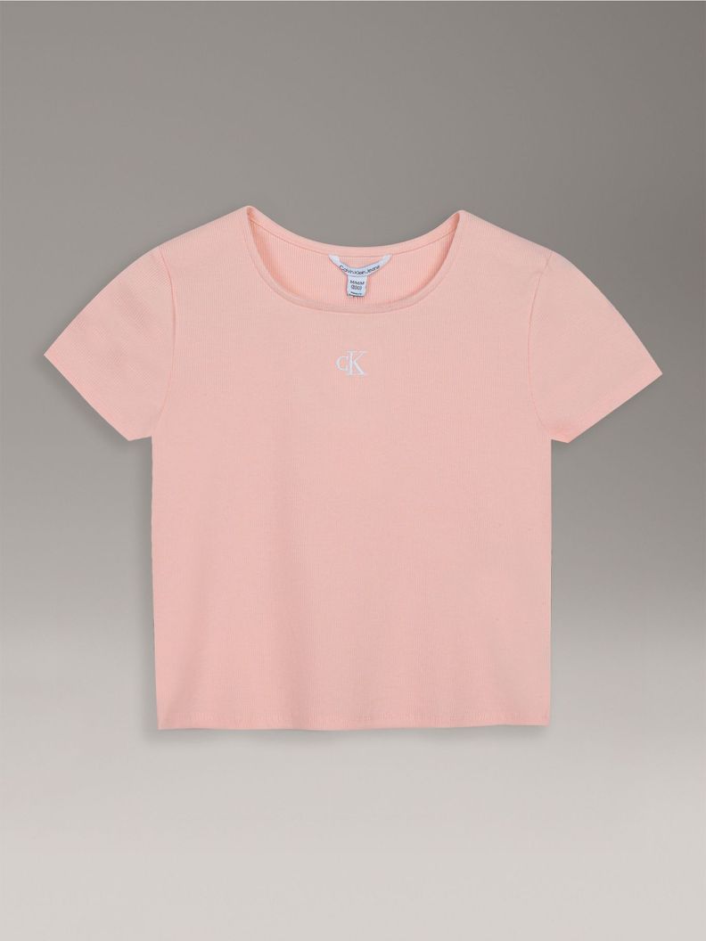 Polera Nina Cuello Cuadrado Canale Damasco Calvin Klein S